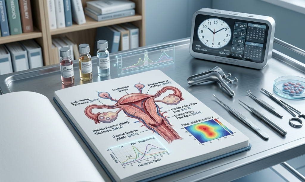 do infertile females have periods