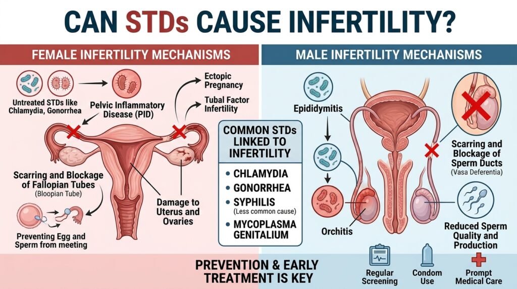 Can STDs cause infertility