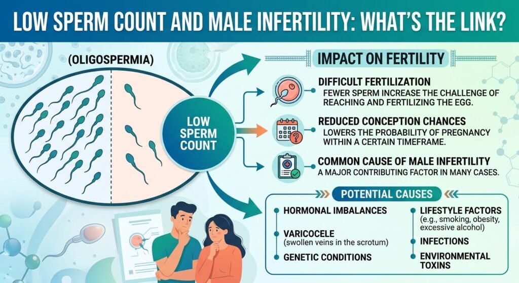 Low Sperm Count and Male Infertility