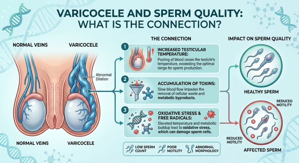 Varicocele and Sperm Quality