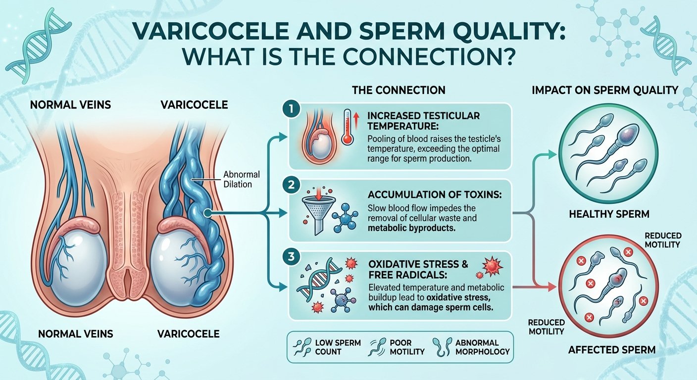 Varicocele and Sperm Quality: What is the Connection